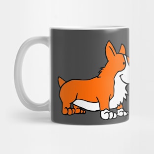 Cute Corgi Cartoon Mug